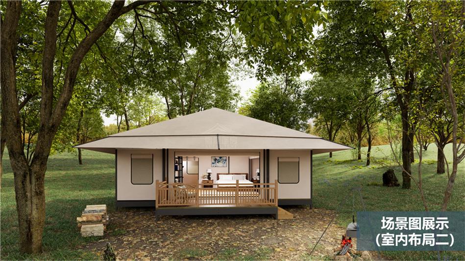 郊区户外酒店帐篷