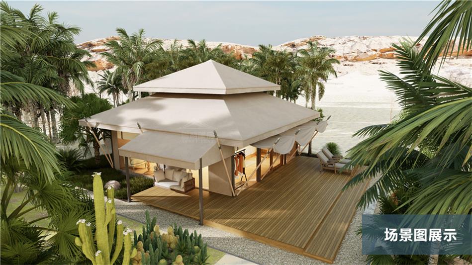 郊区野奢帐篷露营